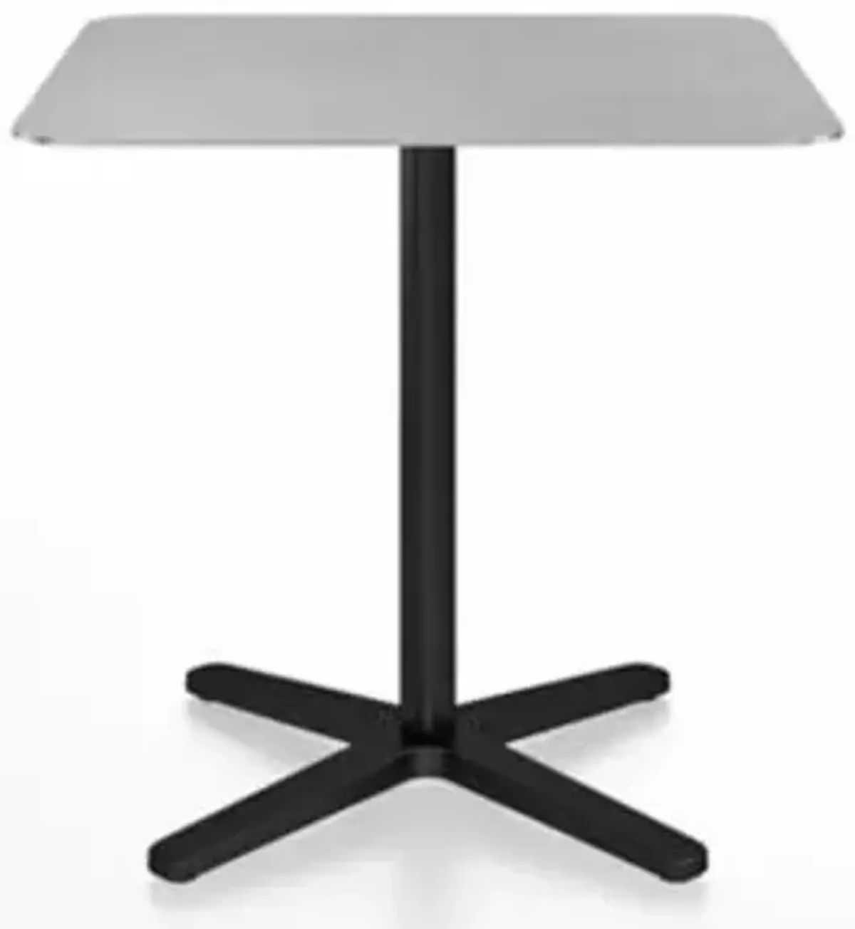 2 Inch X Base Square Cafe Table