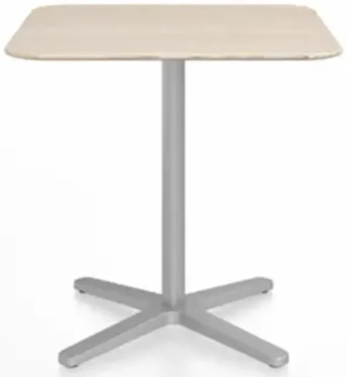 2 Inch X Base Square Cafe Table