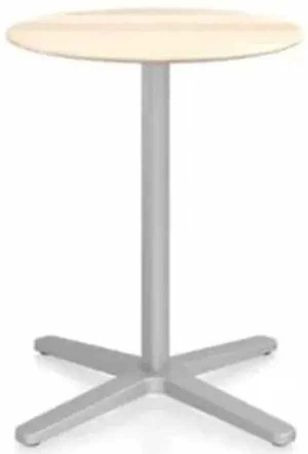2 Inch X Base Round Cafe Table