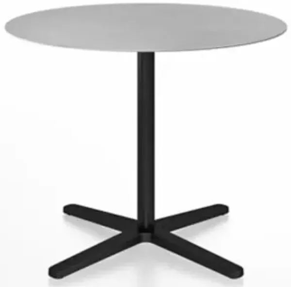 2 Inch X Base Round Cafe Table