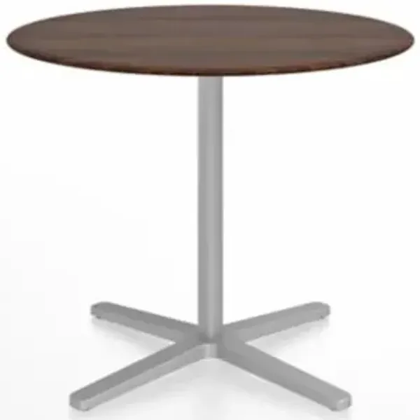 2 Inch X Base Round Cafe Table
