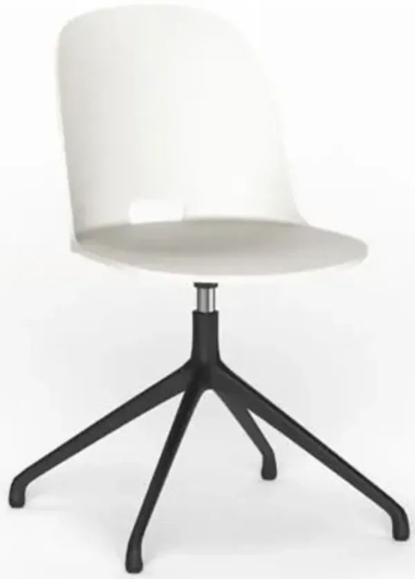 Alfi Work Swivel Chair with Glides