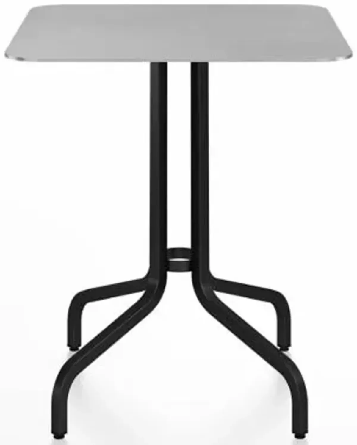 1 Inch Cafe Table Square, Wood Top