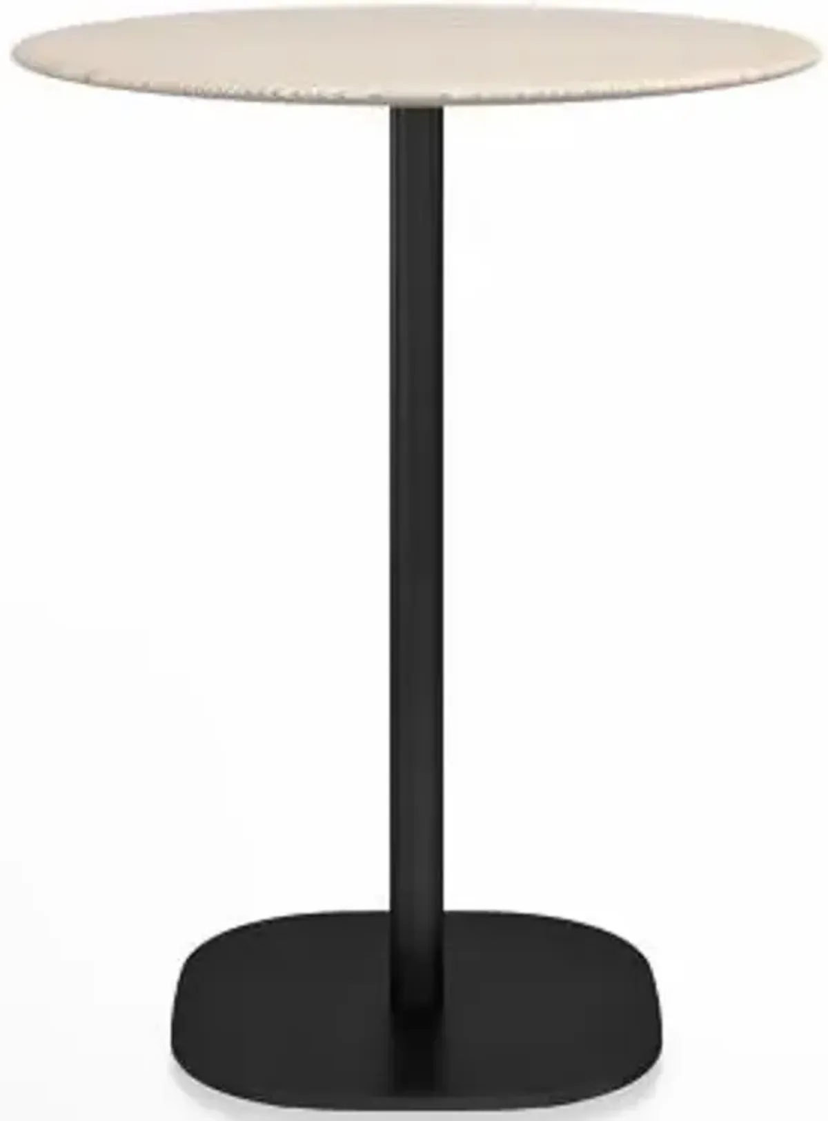 2 Inch Flat Base Bar/Counter Table, Round Top