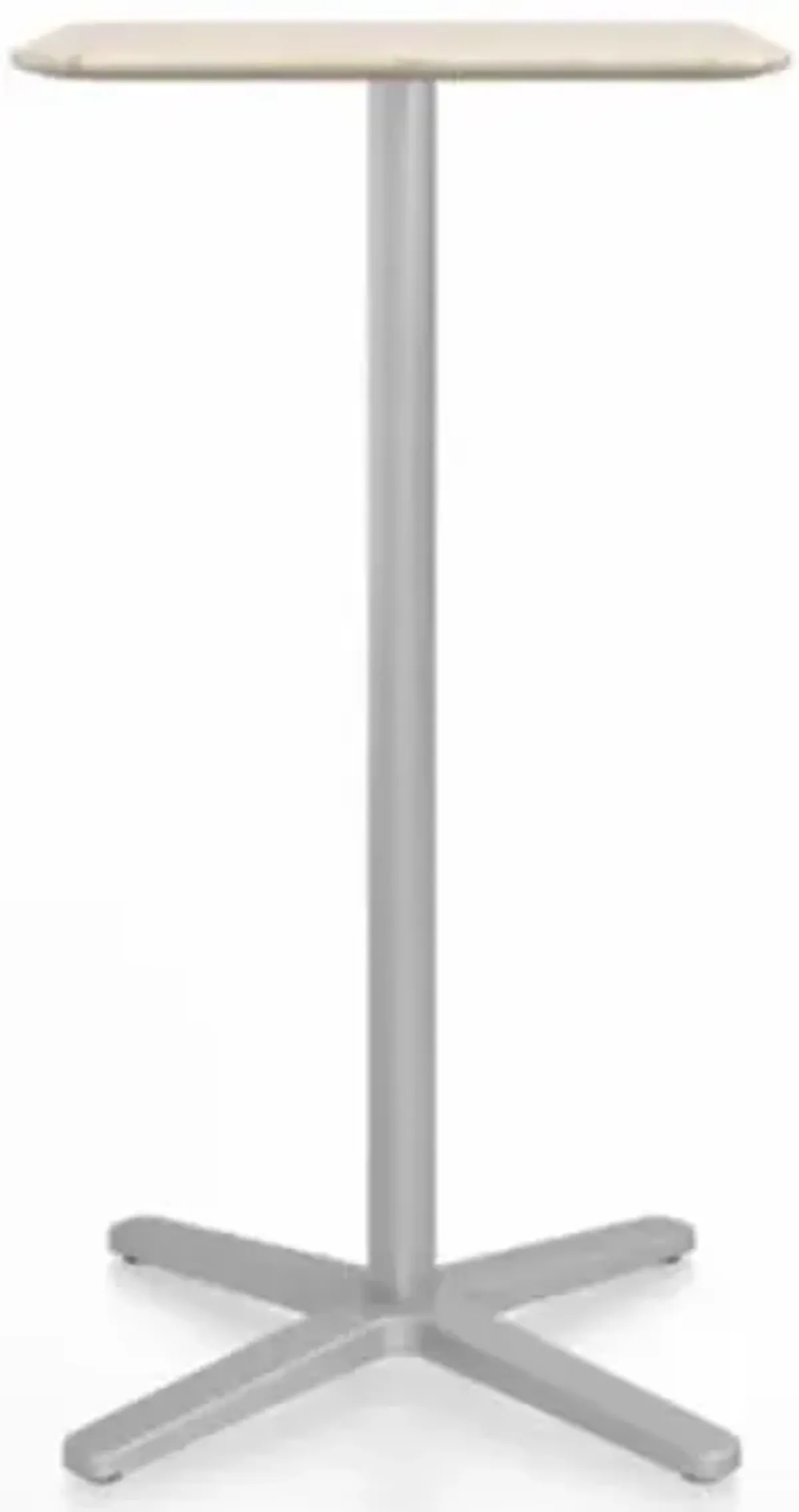 2 Inch X Base Rectangular Bar/Counter Table