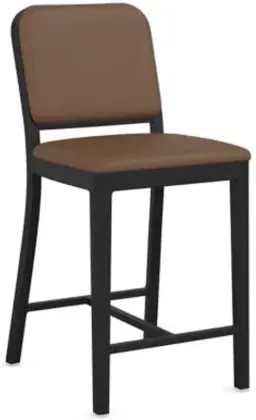 Spinneybeck Volo Leather 0945 / Frame Finish: Black Powder Coated; Base Finish: Black Powder- Brushed color