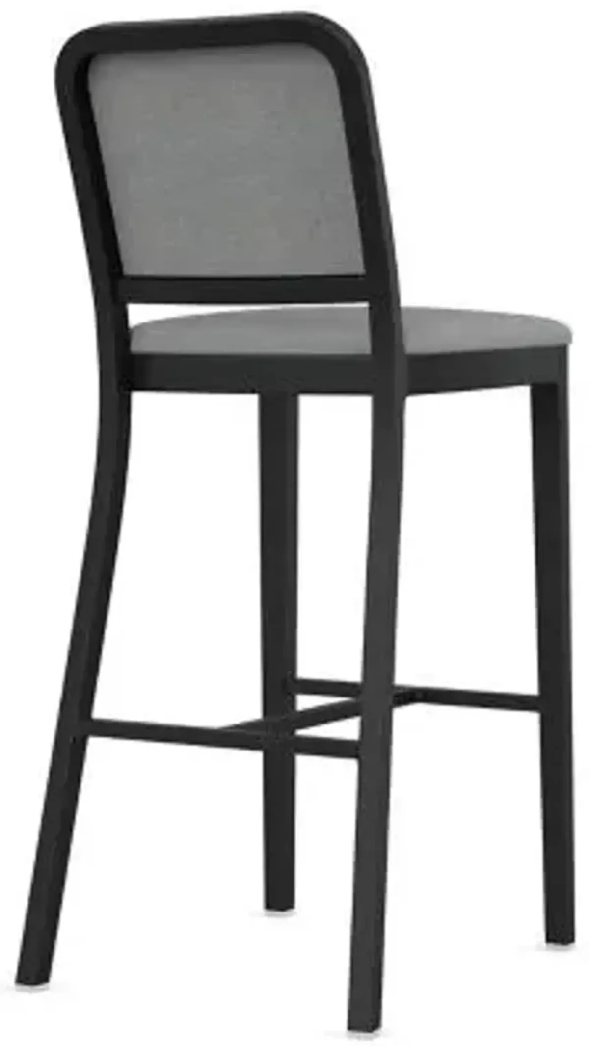 Navy Officer Upholstered Bar/Counter Stool