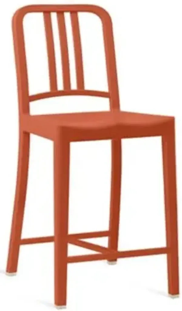 111 Navy Stool