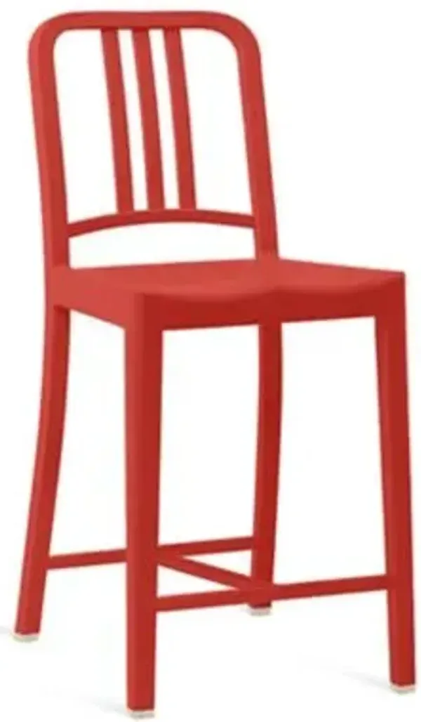 111 Navy Stool
