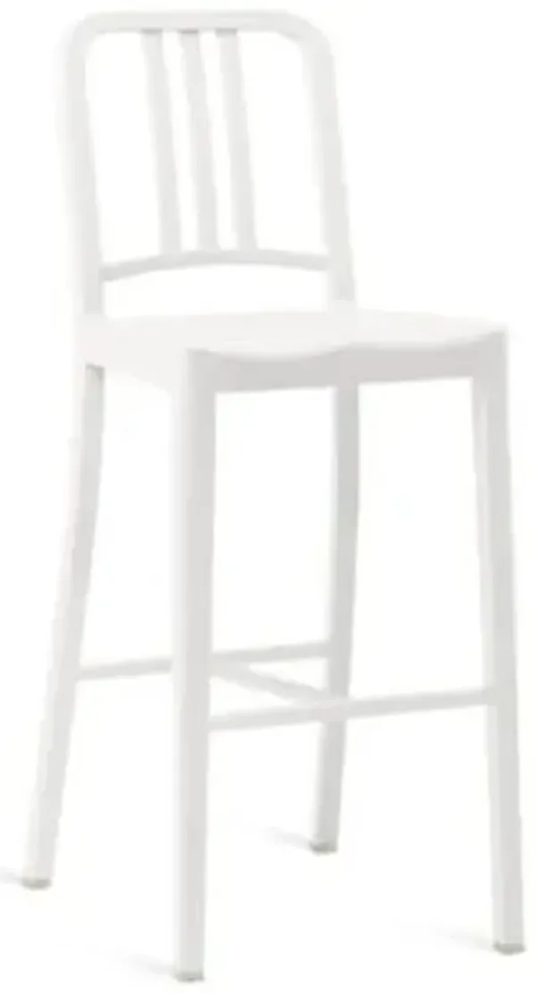 111 Navy Stool