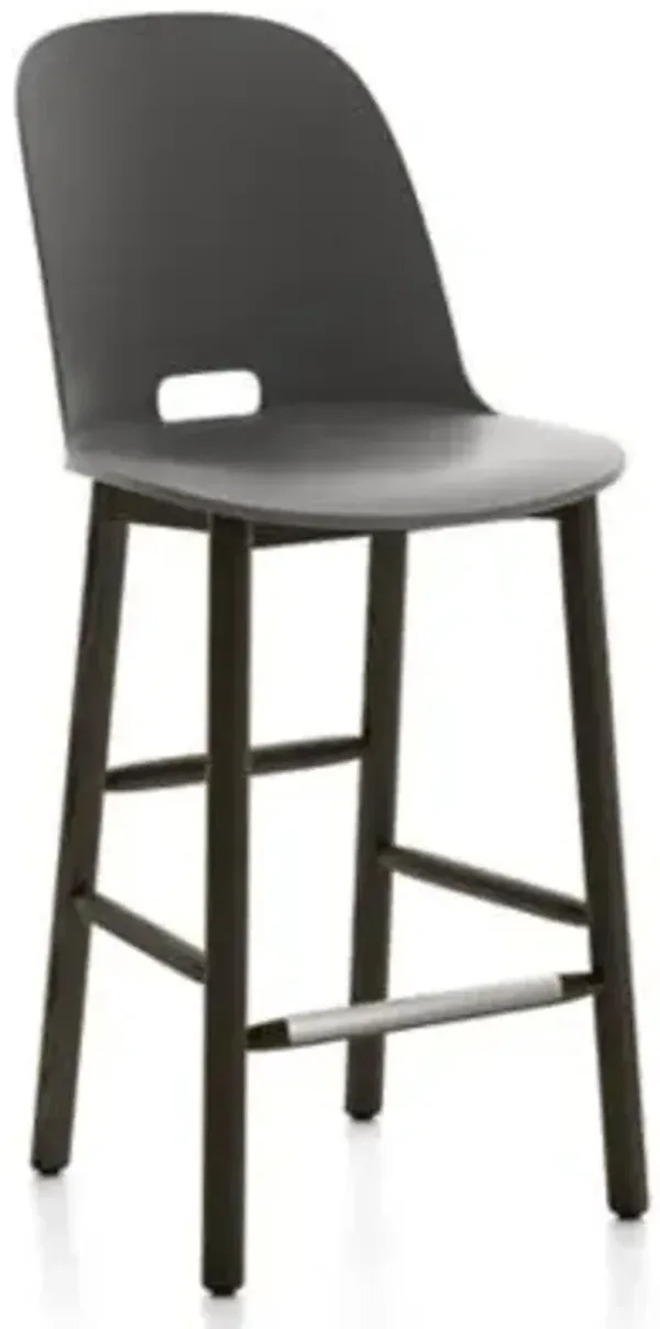 Alfi Stool, High Back