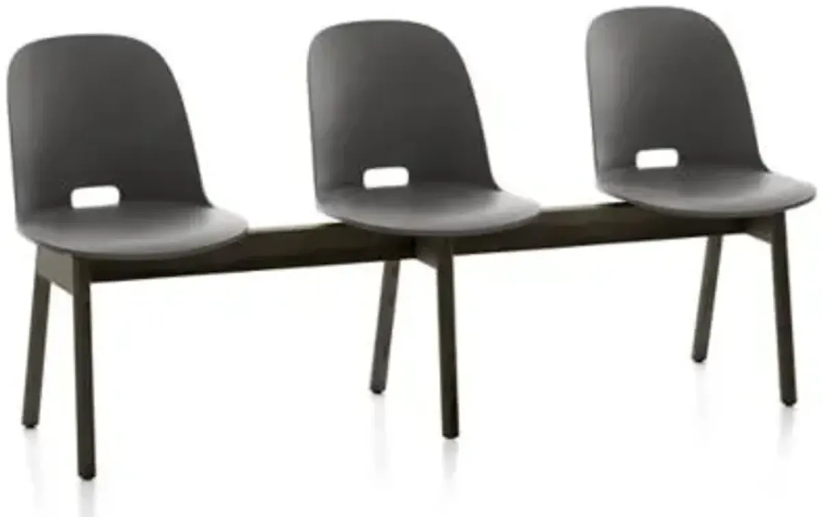 Alfi 3-Seat Bench, High Back