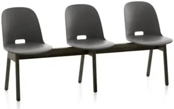 Alfi 3-Seat Bench, High Back