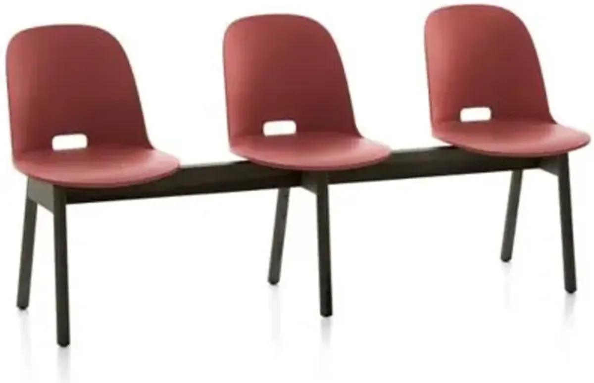 Alfi 3-Seat Bench, High Back