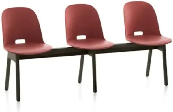 Alfi 3-Seat Bench, High Back