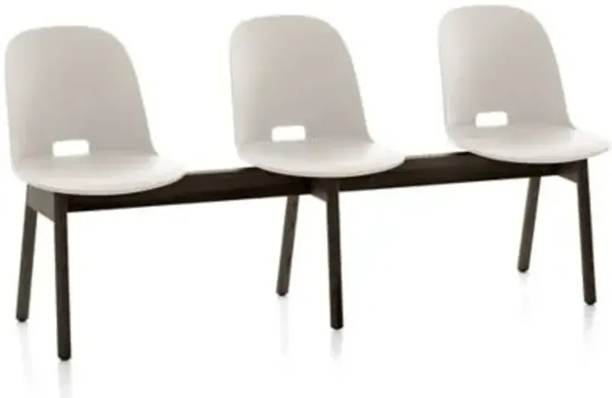 Alfi 3-Seat Bench, High Back