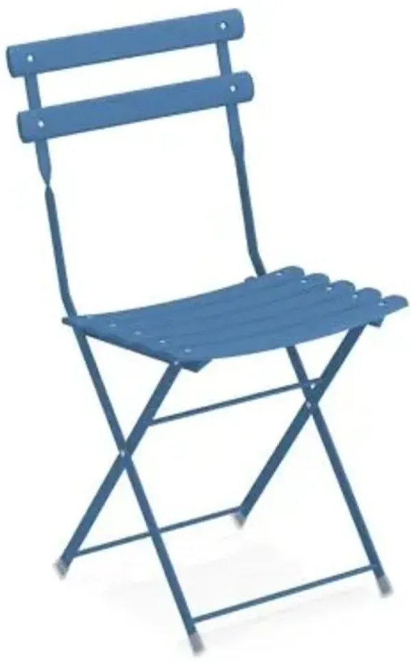 Arc En Ciel Outdoor Folding Side Chair Set of 2