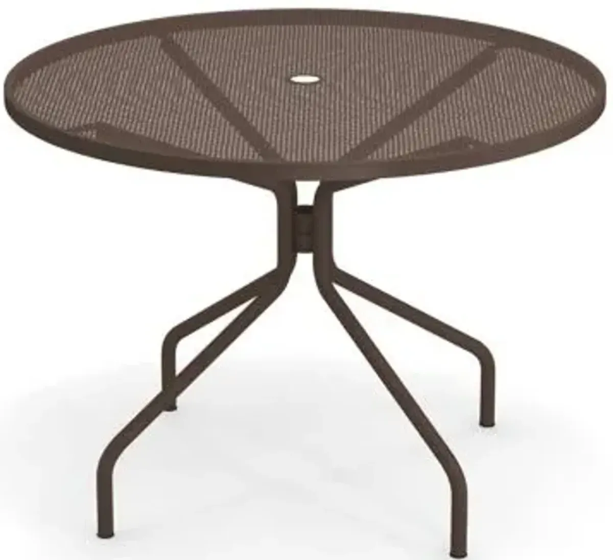 Cambi Outdoor Round Bistro Table with Umbrella Hole