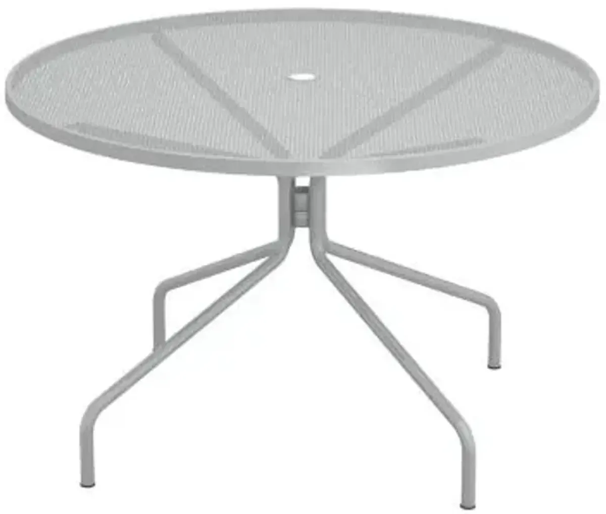 Cambi Outdoor Round Bistro Table with Umbrella Hole