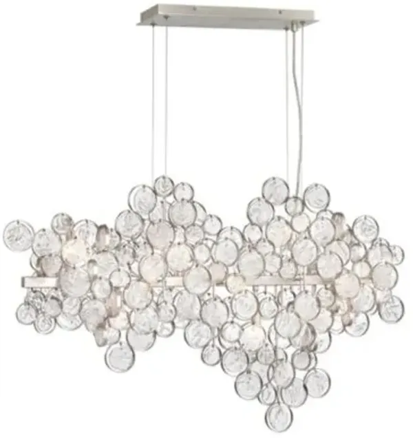 Trento Clustered Glass Linear Suspension