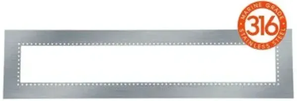 Eurofase 316 Marine Grade Stainless Steel Flush Mount Kit for 39 Inch Patio Heaters
