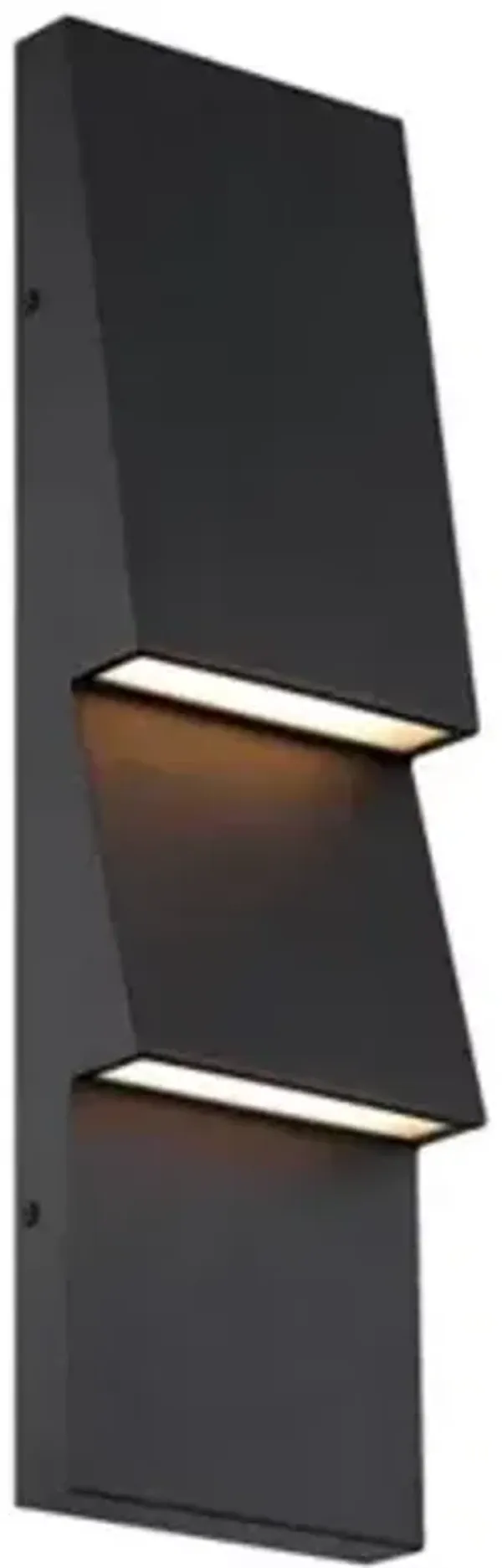 Nanton 2 Light Outdoor LED Wall Sconce