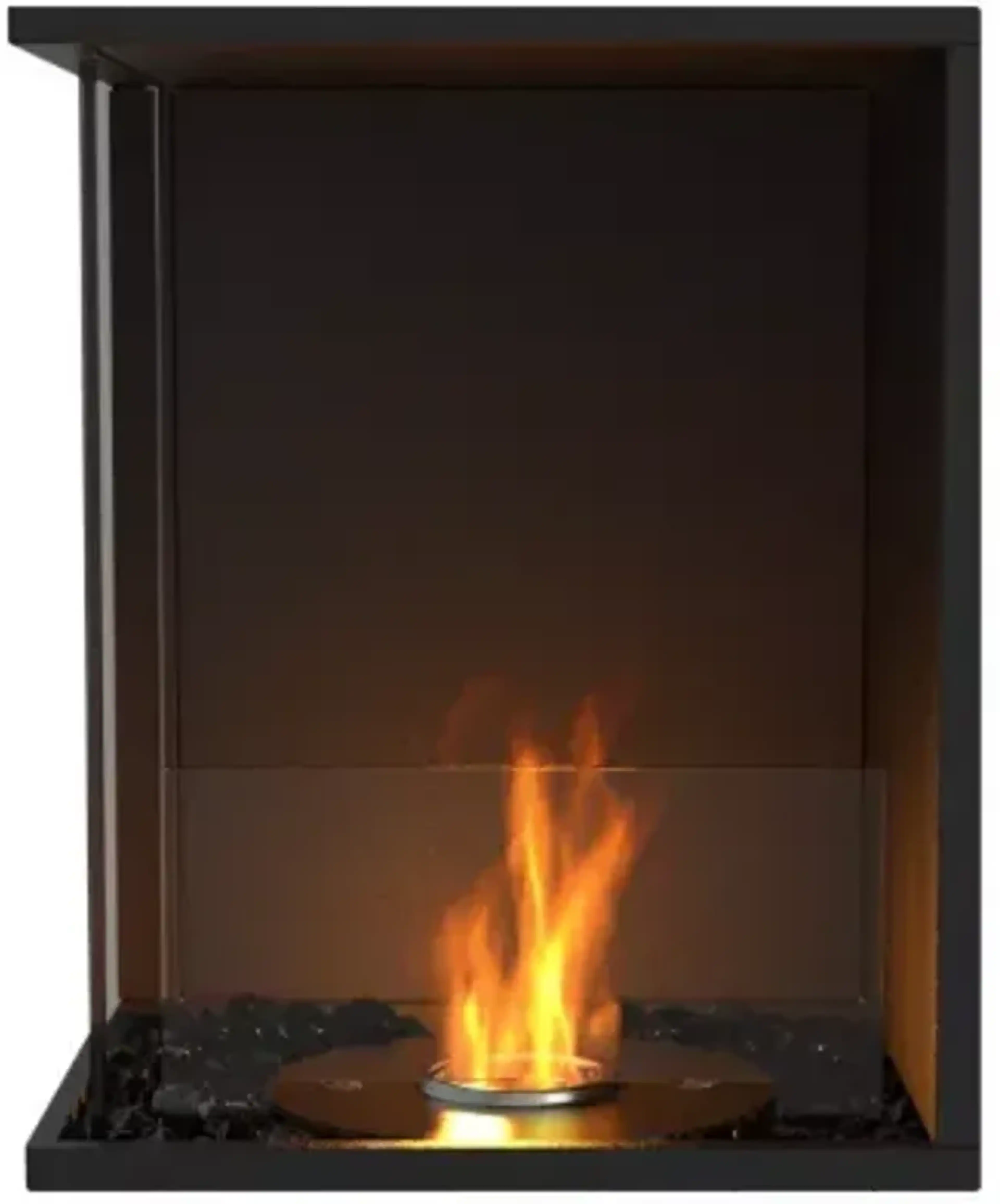 Flex Firebox Left Corner Lumens Light Living | Furniture.com