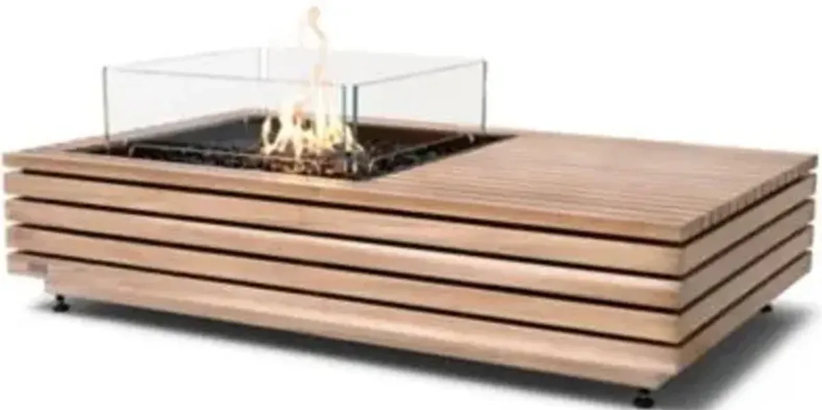 Manhattan 50 Teak Fire Table