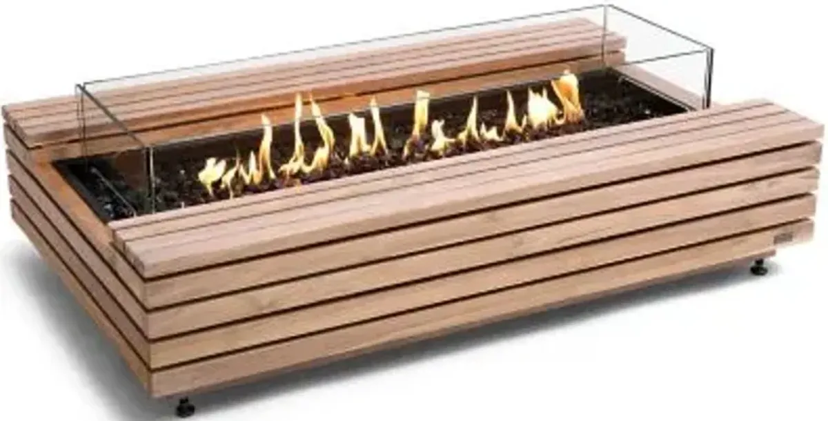 Cosmopolitan 50 Teak Fire Table