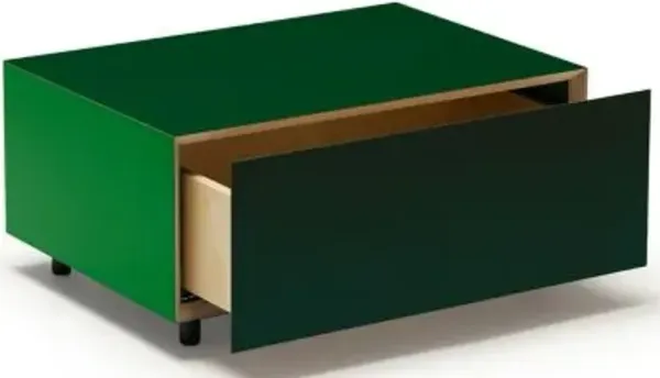 Bloc Rectangular 1 Drawer Side Table