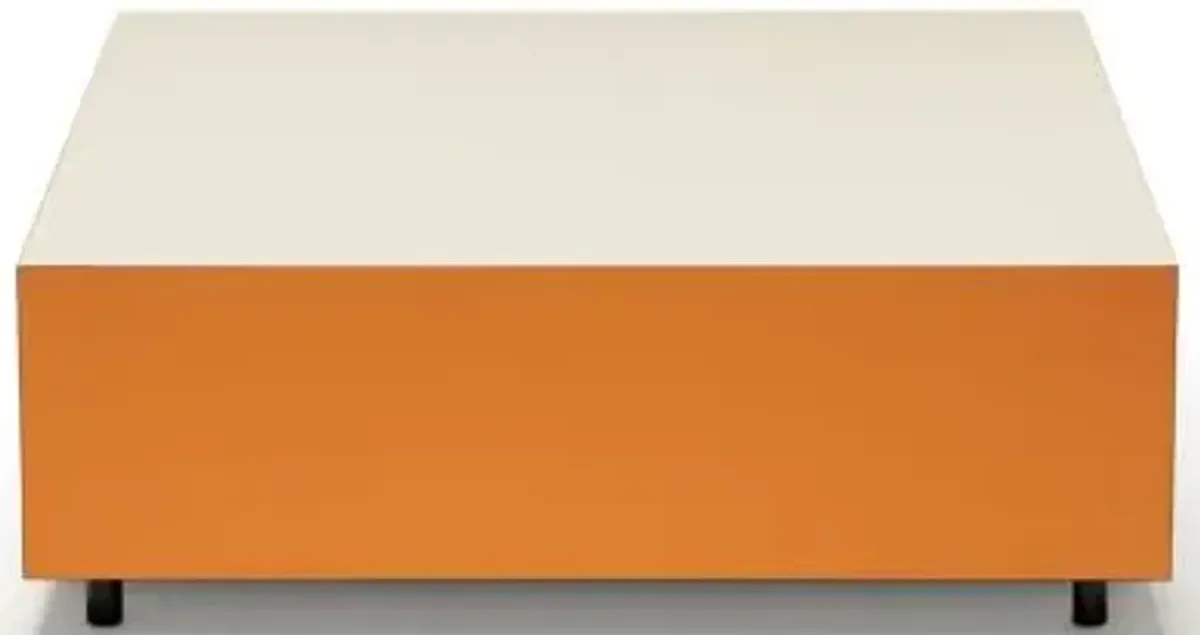 Bloc Square 1 Drawer Side Table