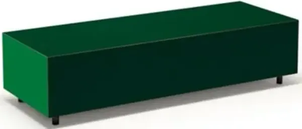 Bloc Rectangular 2 Drawer Side Table