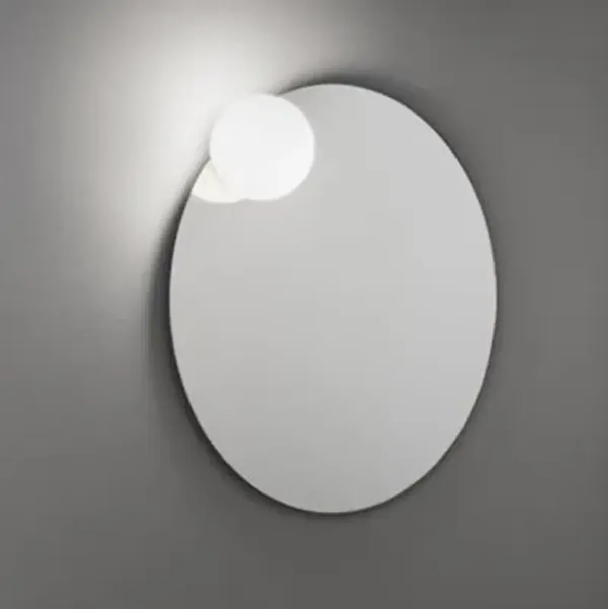 Circ Large Round LED Lighted Mirror