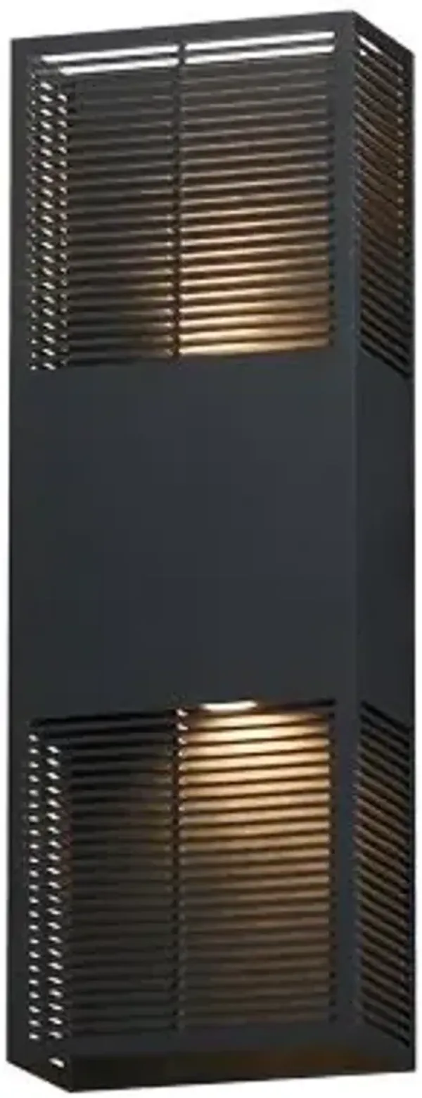 Grate Outdoor LED Wall Sconce