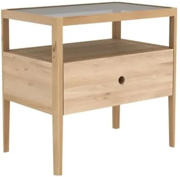 Spindle Bedside Table