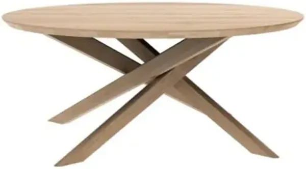 Oak Mikado Round Coffee Table