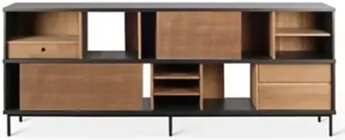 Teak Oscar Sideboard - 2 Doors - 3 Drawers