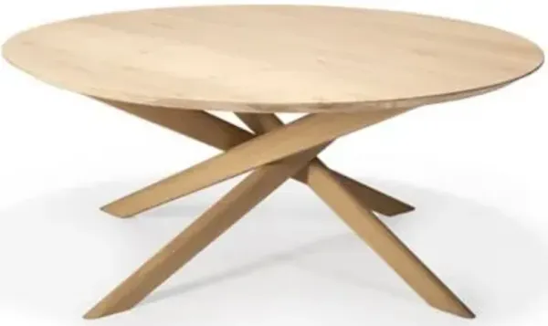 Oak Mikado Oval Coffee Table