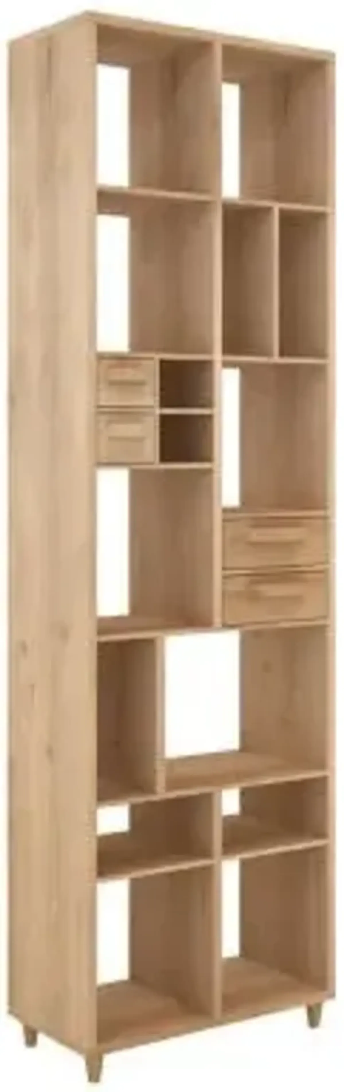 Oak Pirouette Book Rack