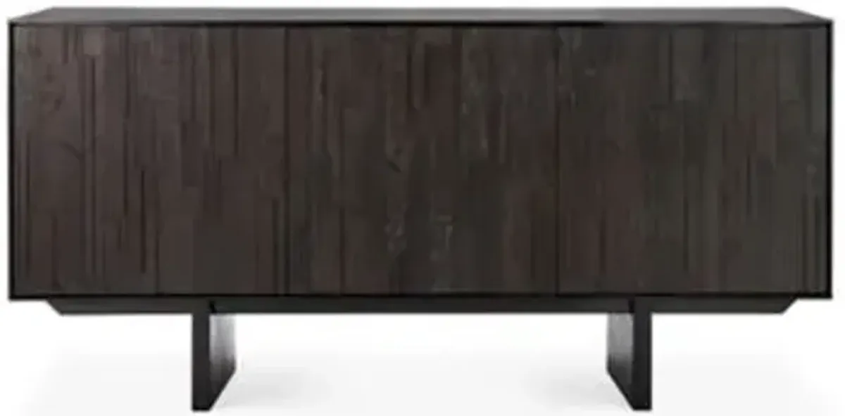 Teak Mosaic Sideboard - 3 Doors