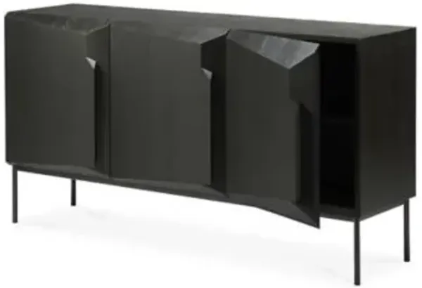 Oak Stairs Sideboard - 3 Doors