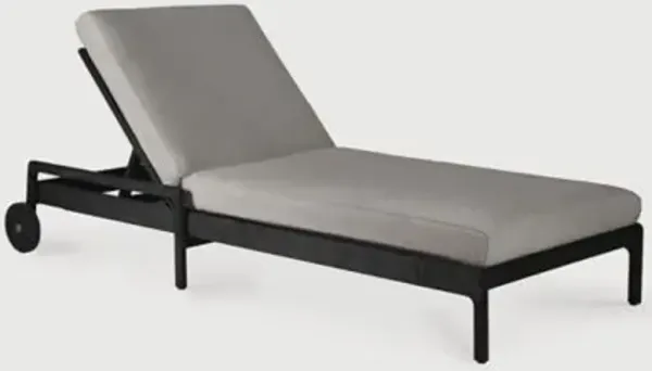 Jack Outdoor Adjustable Lounger with Cushion