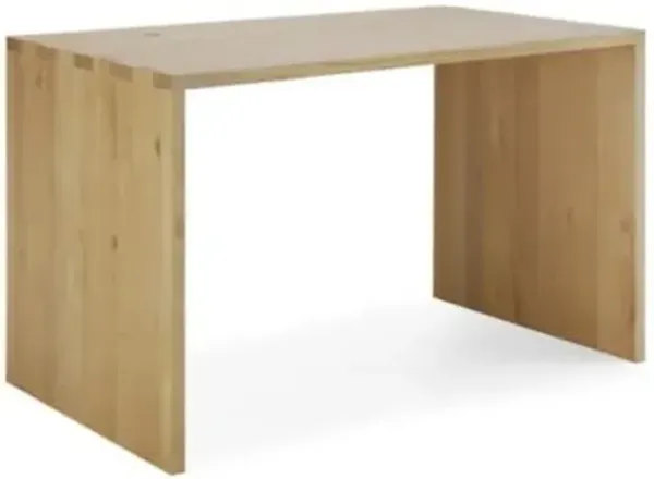 Oak U Desk
