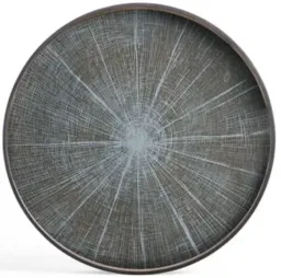 White Slice / Hand Painted; Silk-Screen Printed color