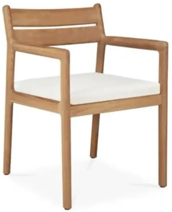 Jack Outdoor Dining Chair With Cushion