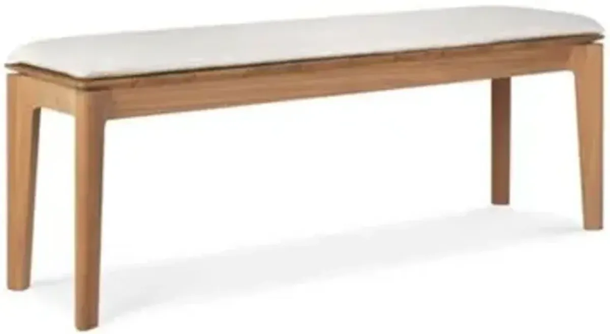 Bok Outdoor Bench with Cushion