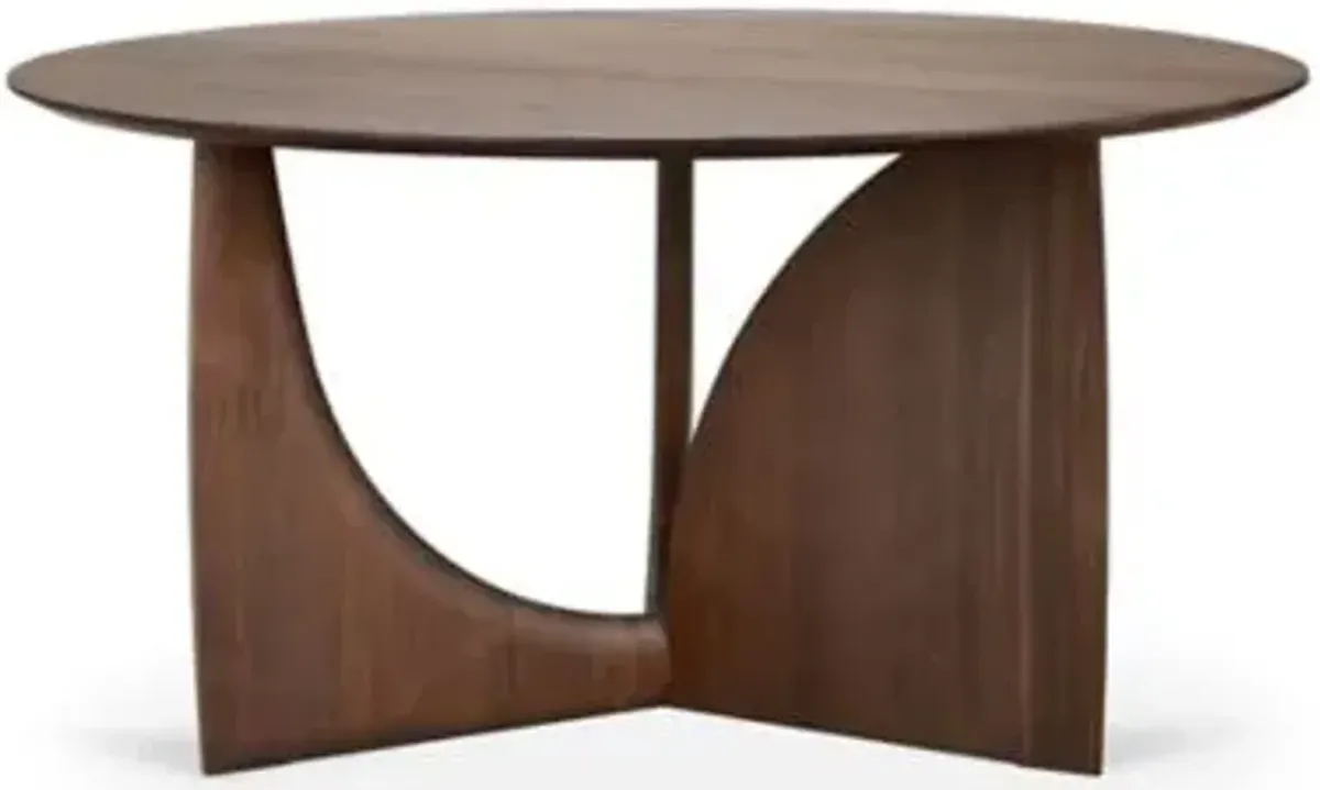 Geometric Round Dining Table