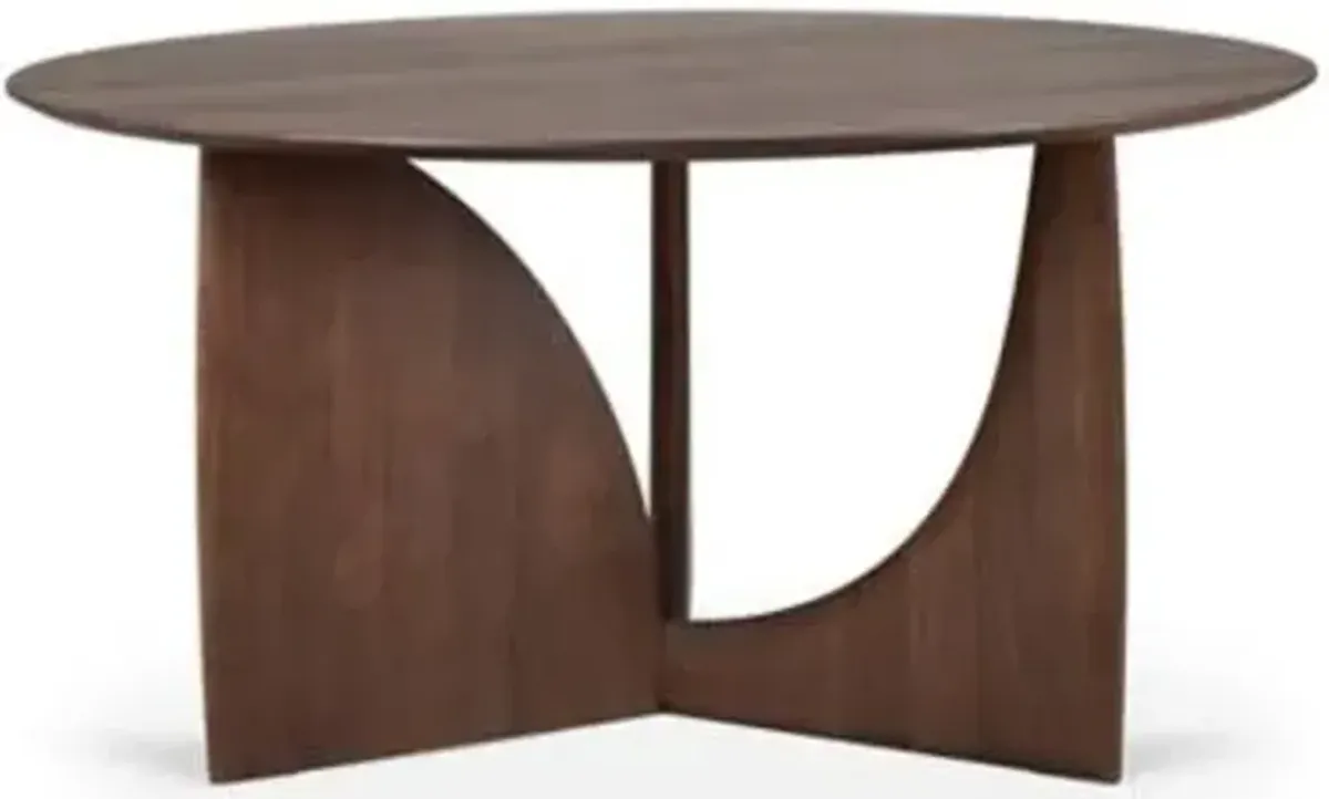 Geometric Round Dining Table