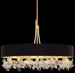 Black Fabric And Silver Inner Lining / Gold color