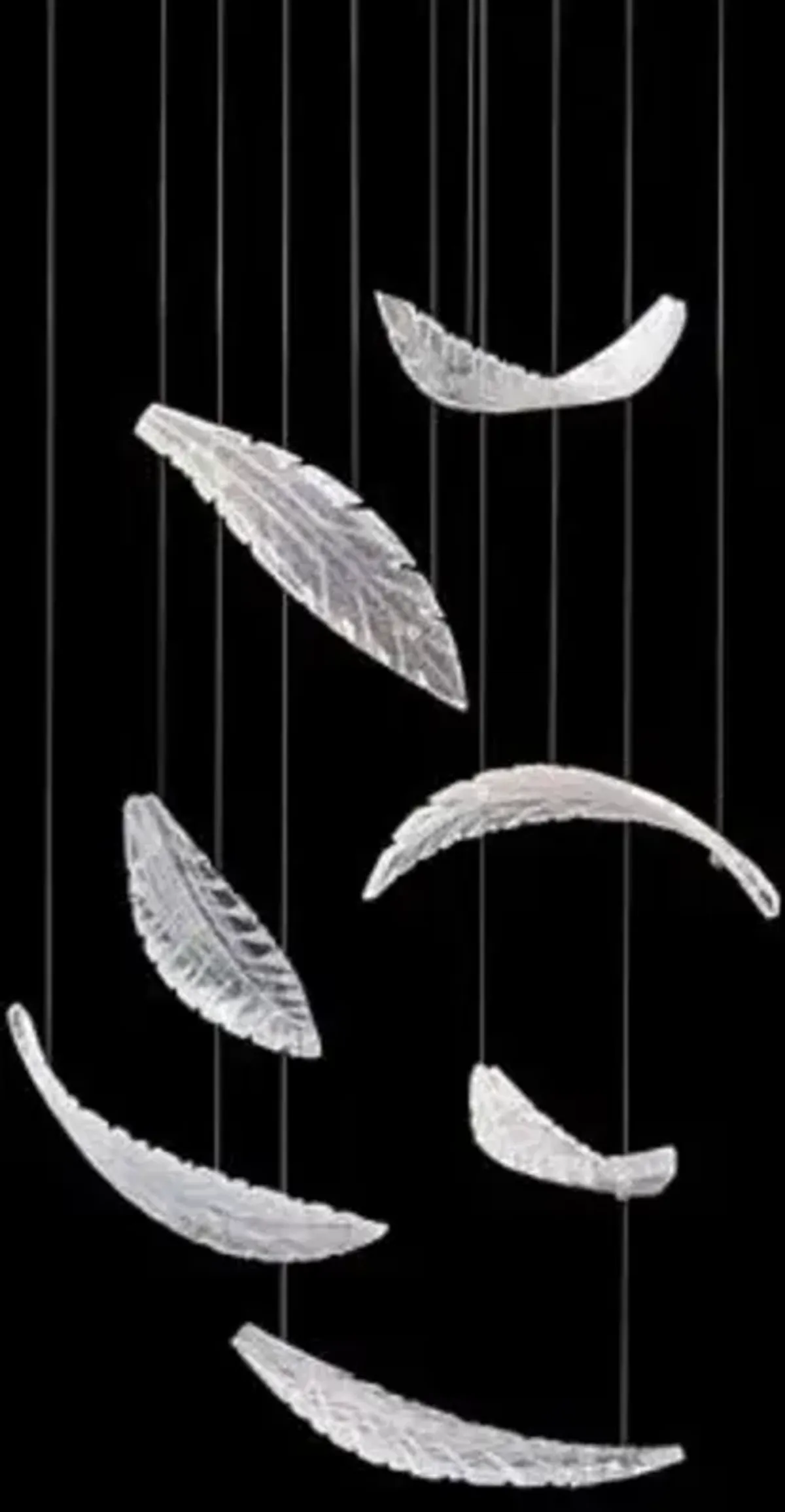 Elevate Plumes LED Multi-Light Pendant